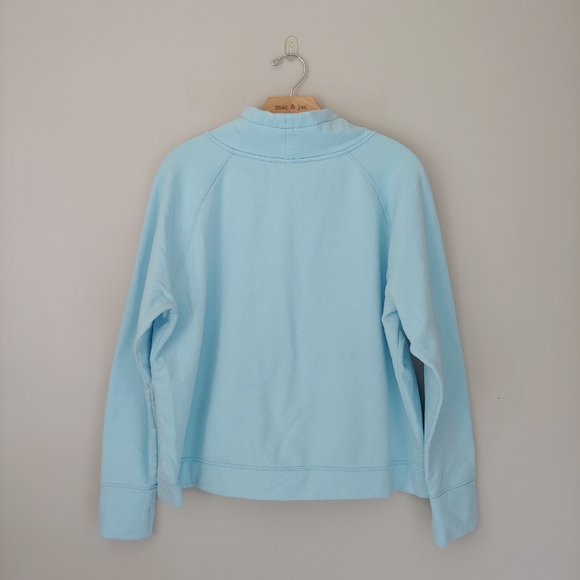 Lilly Pulitzer Jax Popover Sweatshirt Blue Size XL - Picture 4 of 12